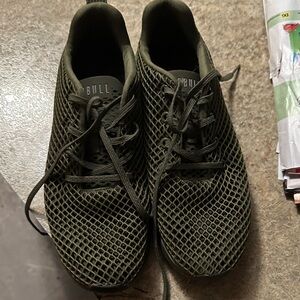 NOBULL Dark Green Mesh Sneakers